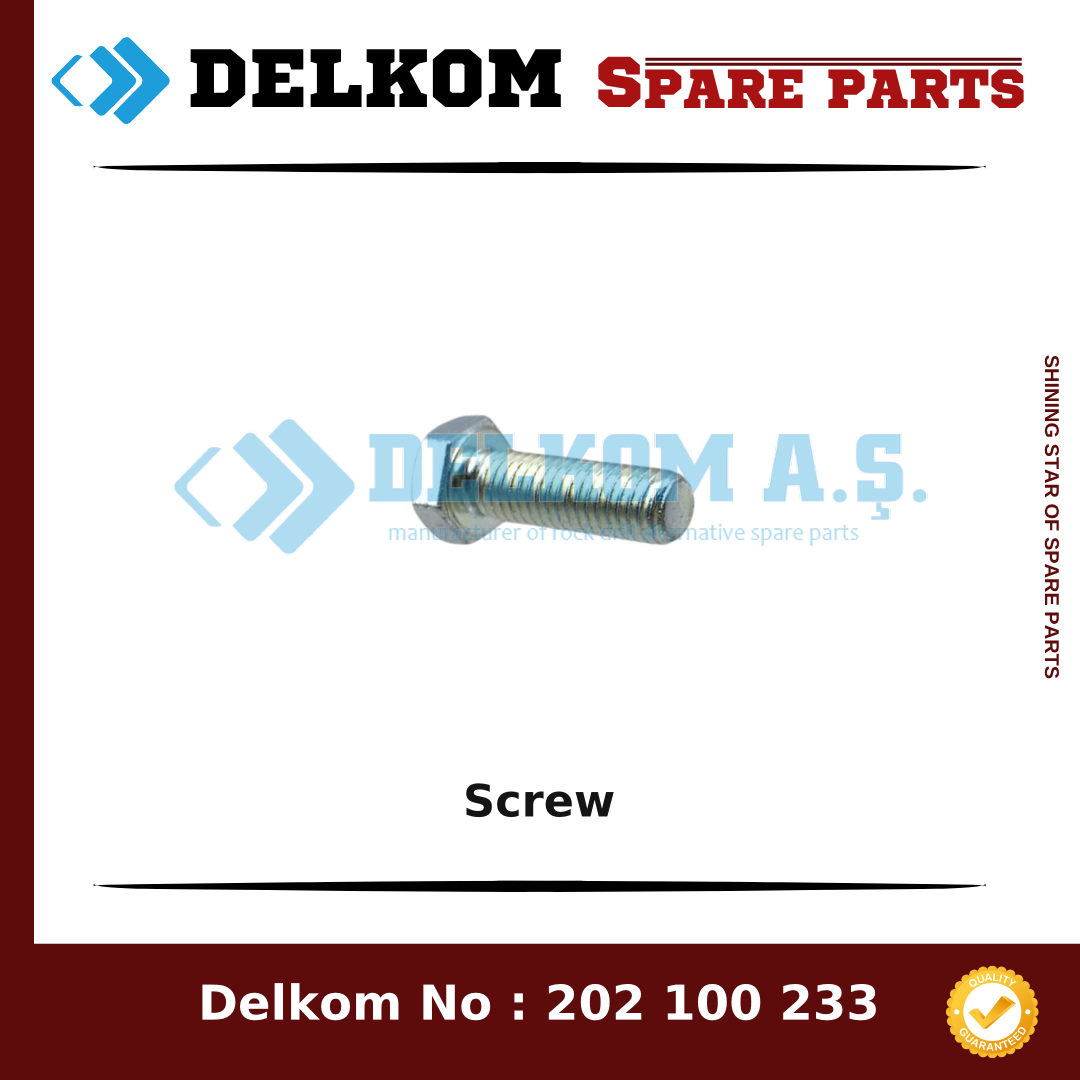 Mining Equipments Screw spare part, OEM 816 858 49