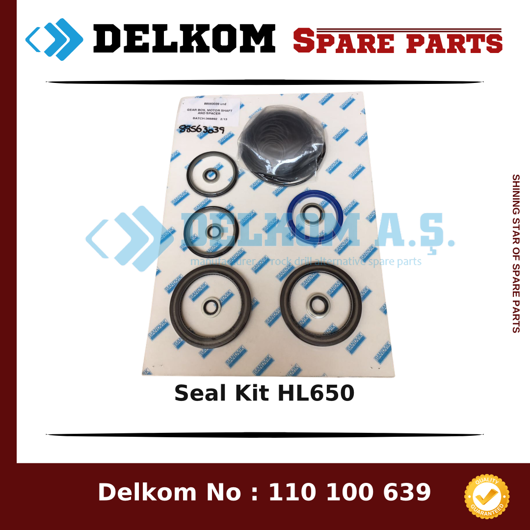Mining Equipments Seal Kit HL650 spare part, OEM 885 630 39