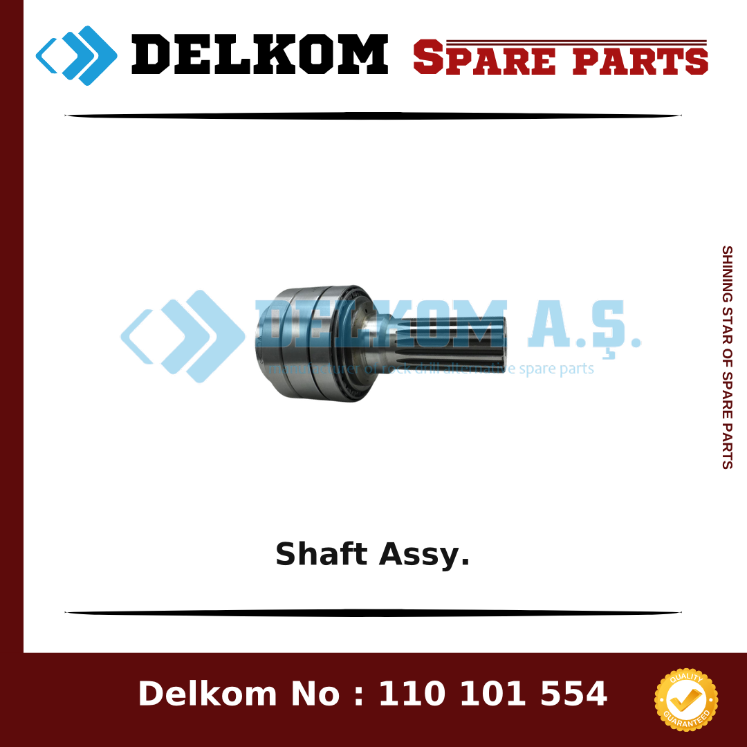 Mining Equipments Shaft Assy. spare part, OEM 550 172 79