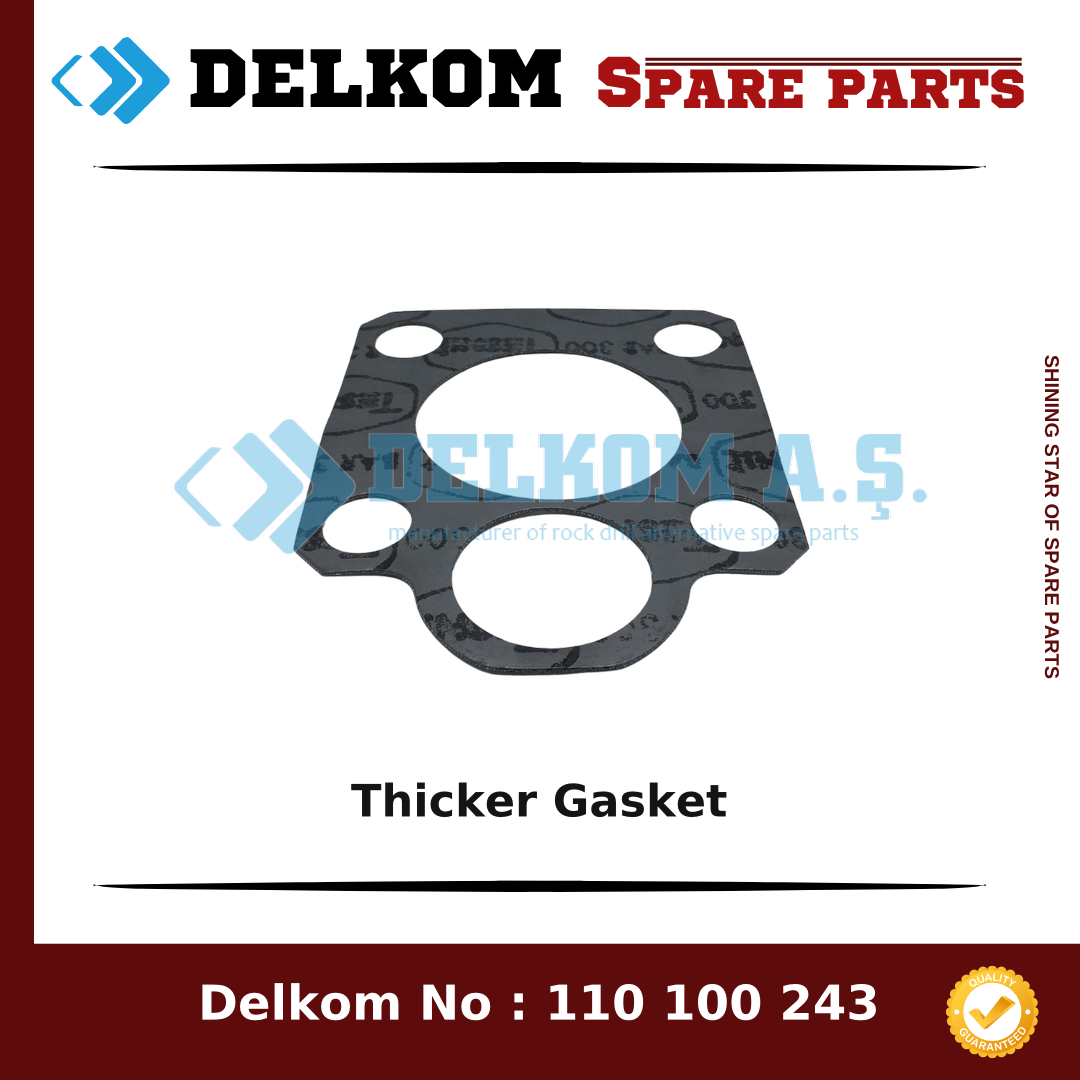 Mining Equipments Thicker Gasket spare part, OEM 151 819 38