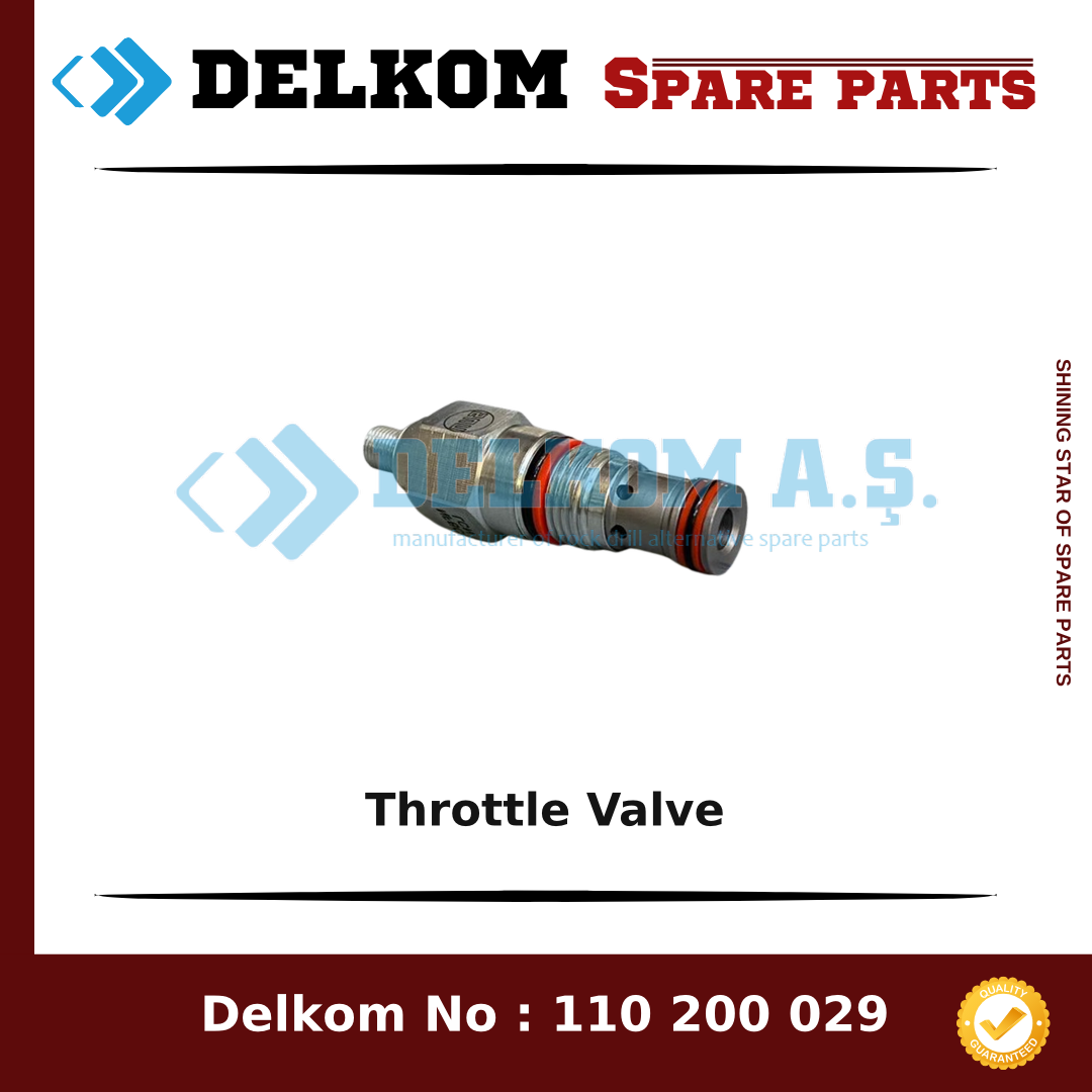 Mining Equipments Throttle Valve spare part, OEM 550 253 05