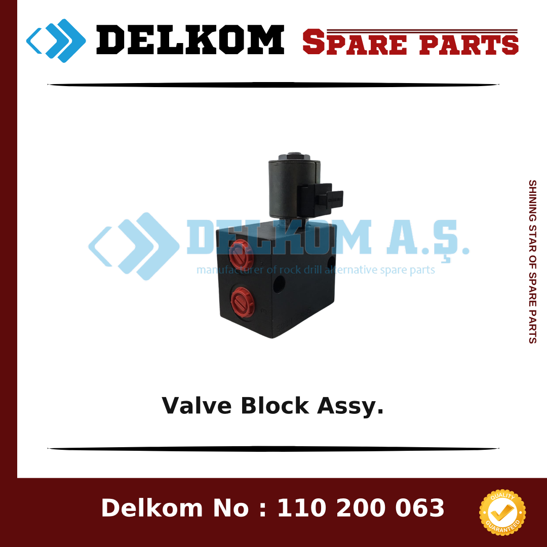 Mining Equipments Valve Block Assy. spare part, OEM 550 830 87