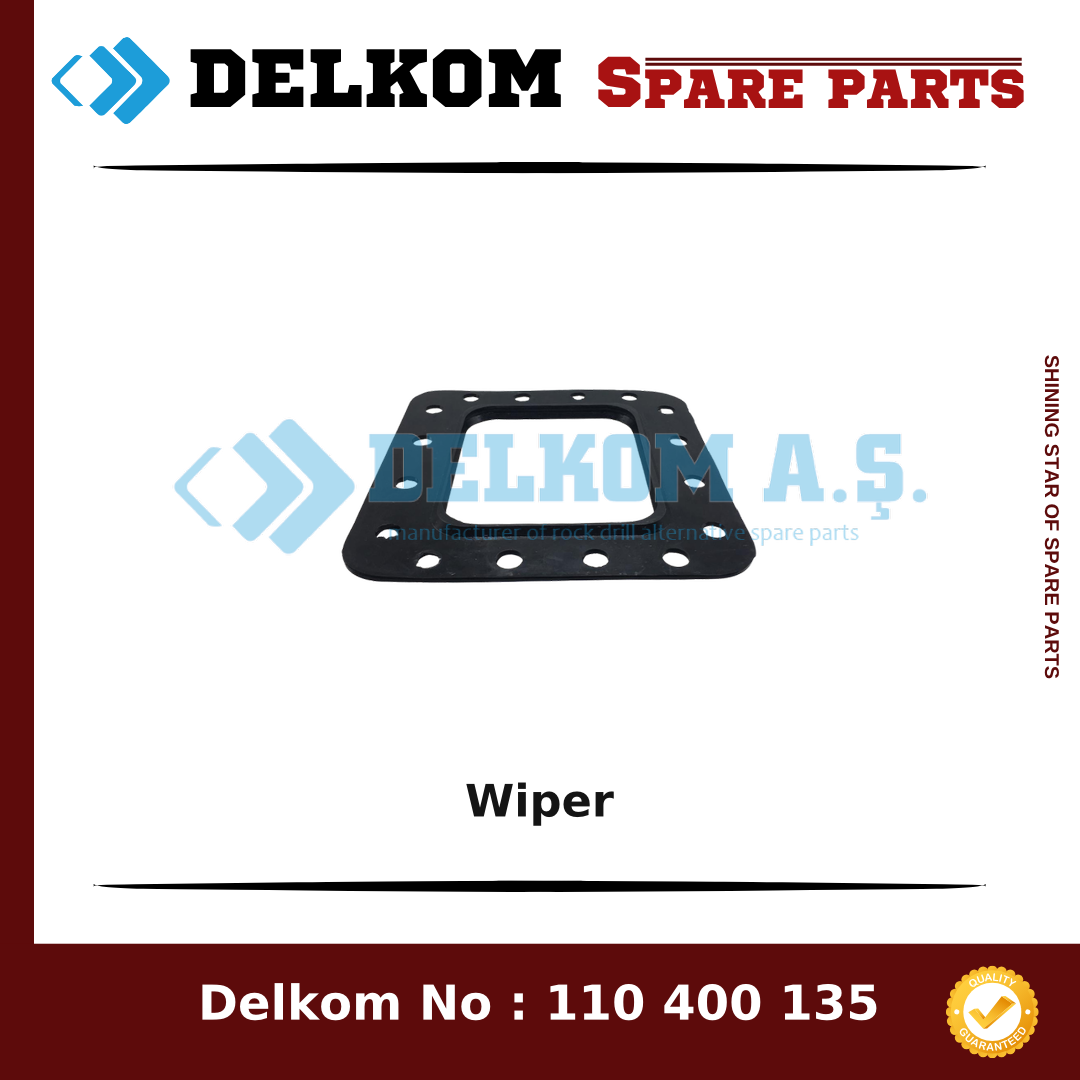 Mining Equipments Wiper spare part, OEM 258 580 48