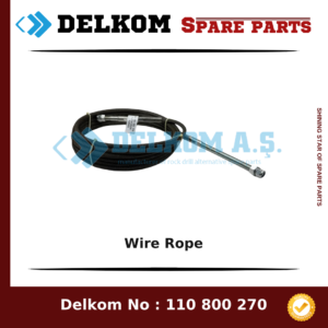 Mining Equipments Wire Rope spare part, OEM 550 3895 04