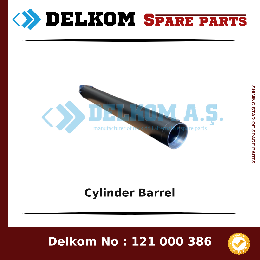 Delkom Cylinder Barrel spare part, OEM 121 000 386
