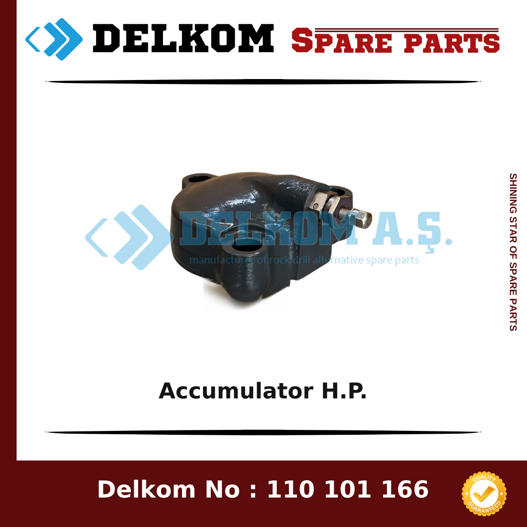 Epiroc Accumulator H.P. spare part, OEM 550 036 29