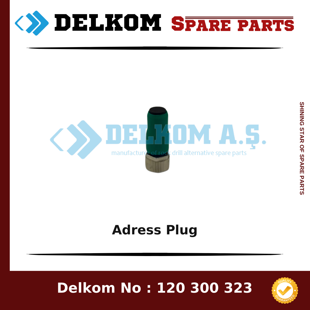 Epiroc Adress Plug spare part, OEM 9106 2207 01