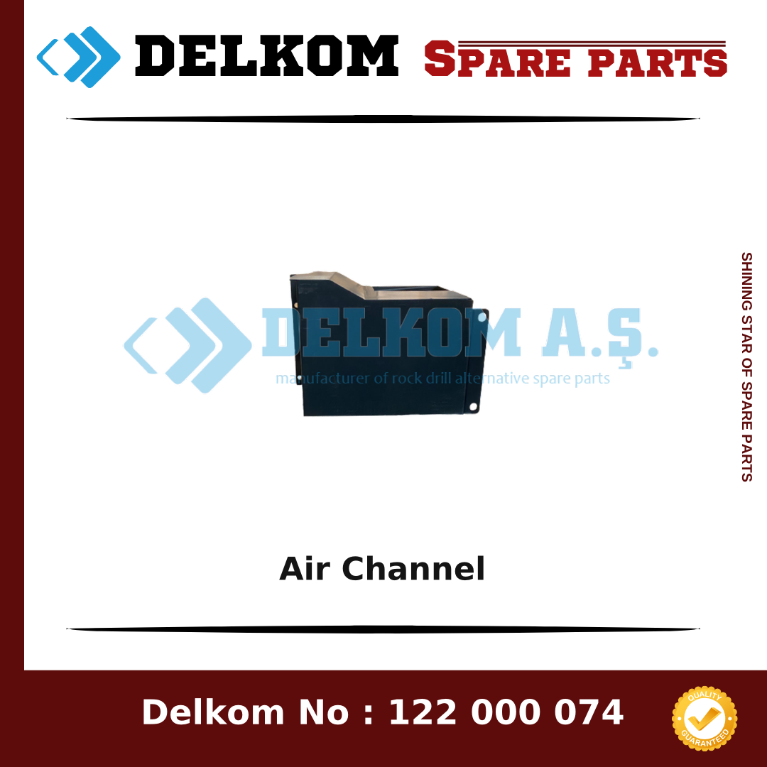 Epiroc Air Channel spare part, OEM 3222 3253 15