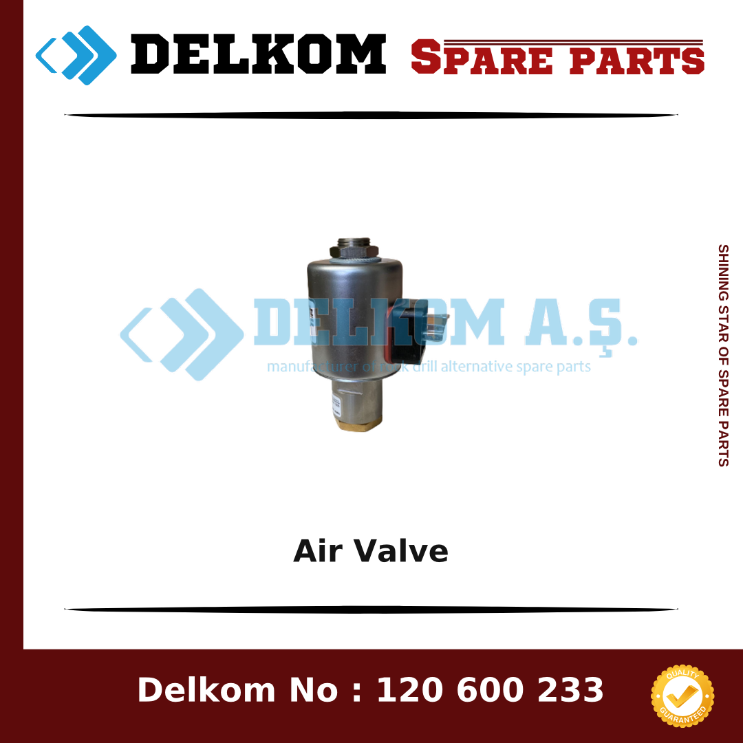 Epiroc Air Valve spare part, OEM 1089 0451 10