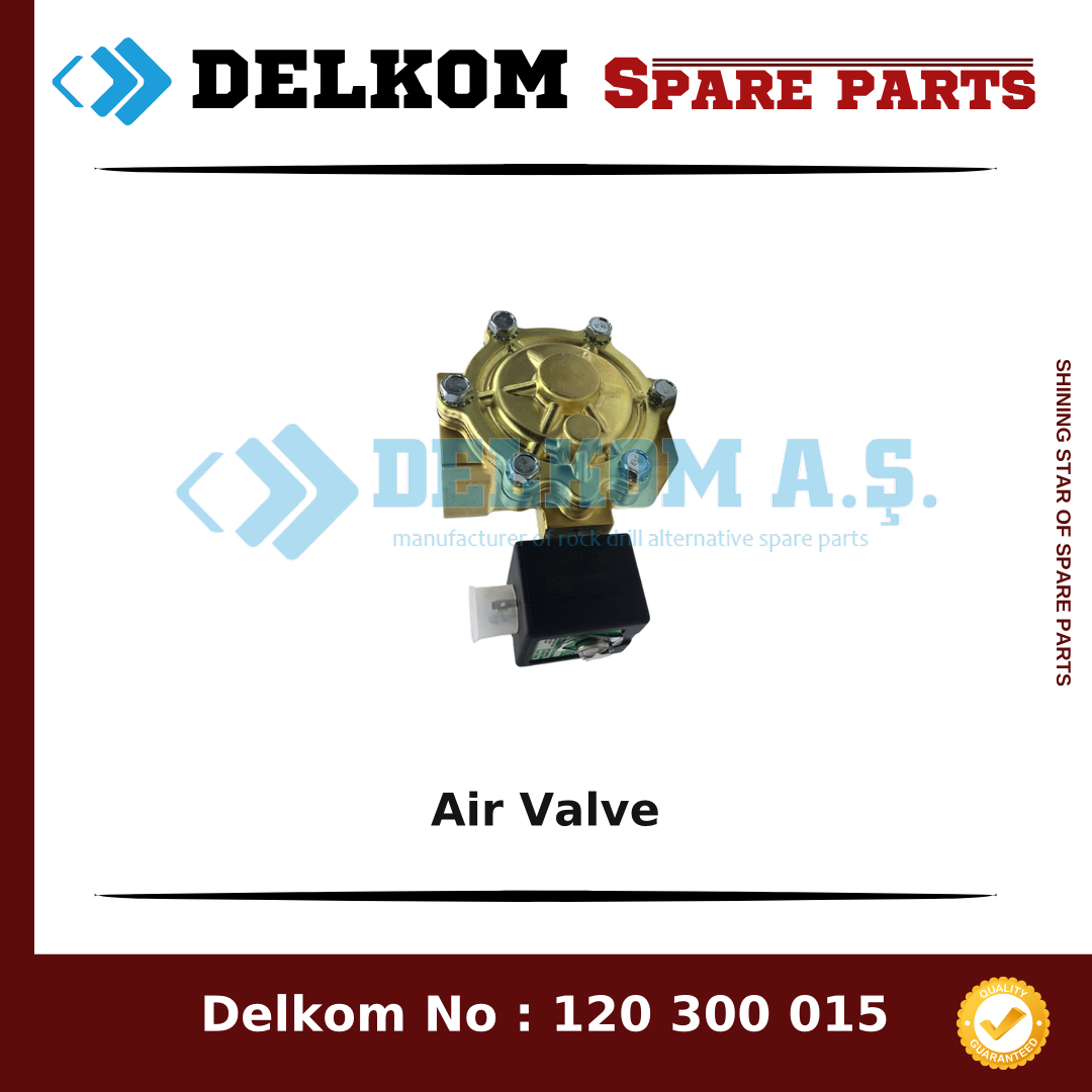 Epiroc Air Valve spare part, OEM 3222 2124 10