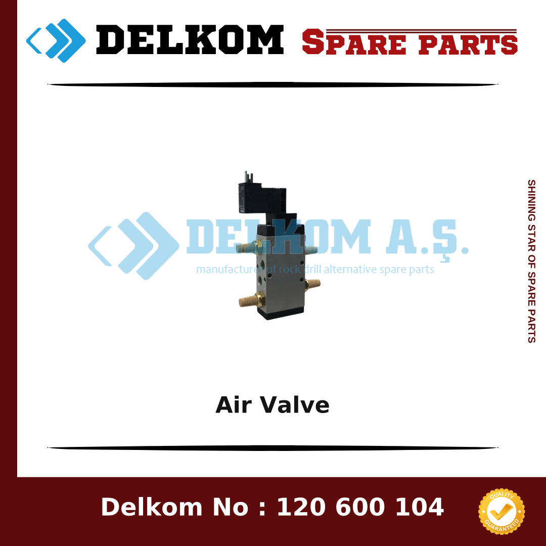 Epiroc Air Valve spare part, OEM 3222 3300 88