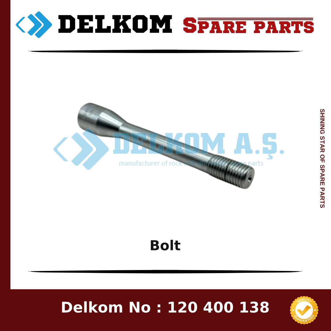 Epiroc Bolt spare part, OEM 3128 3069 54