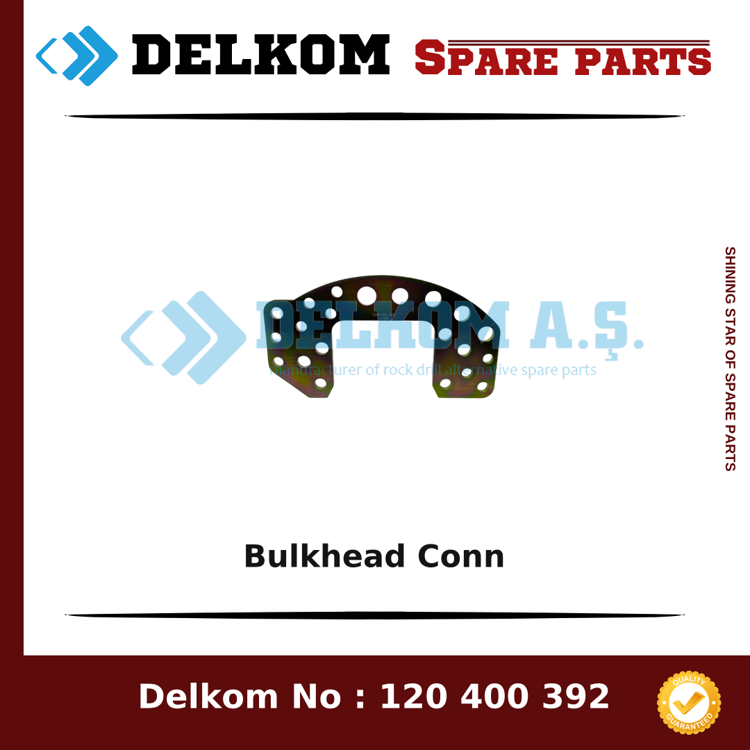 Epiroc Bulkhead Conn spare part, OEM 3128 3079 82