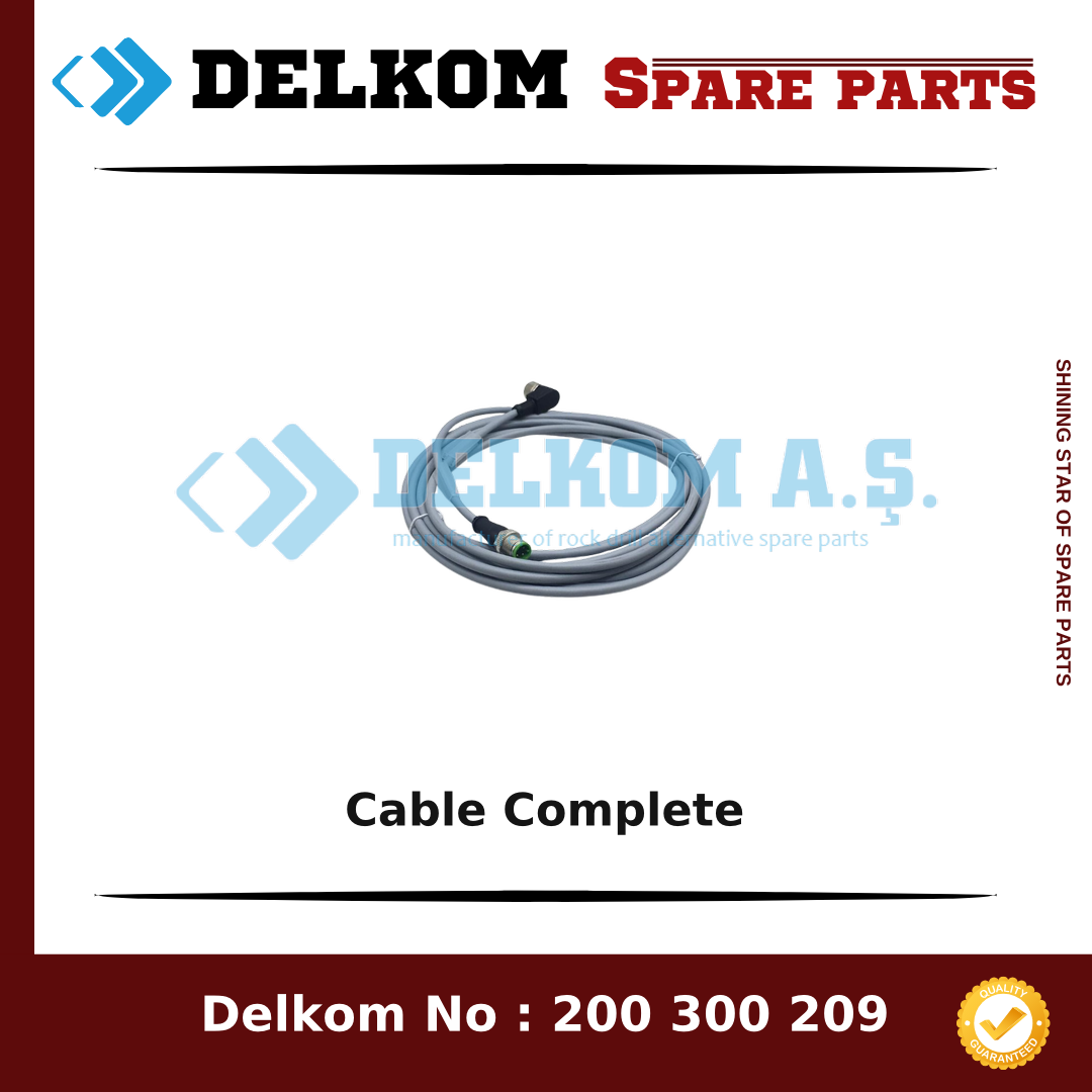 Epiroc Cable Complete spare part, OEM 3176 4644 79