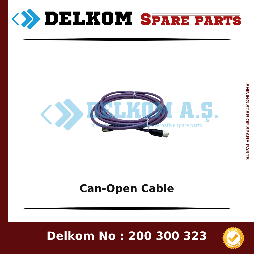 Epiroc Can-Open Cable spare part, OEM 3176 0017 38