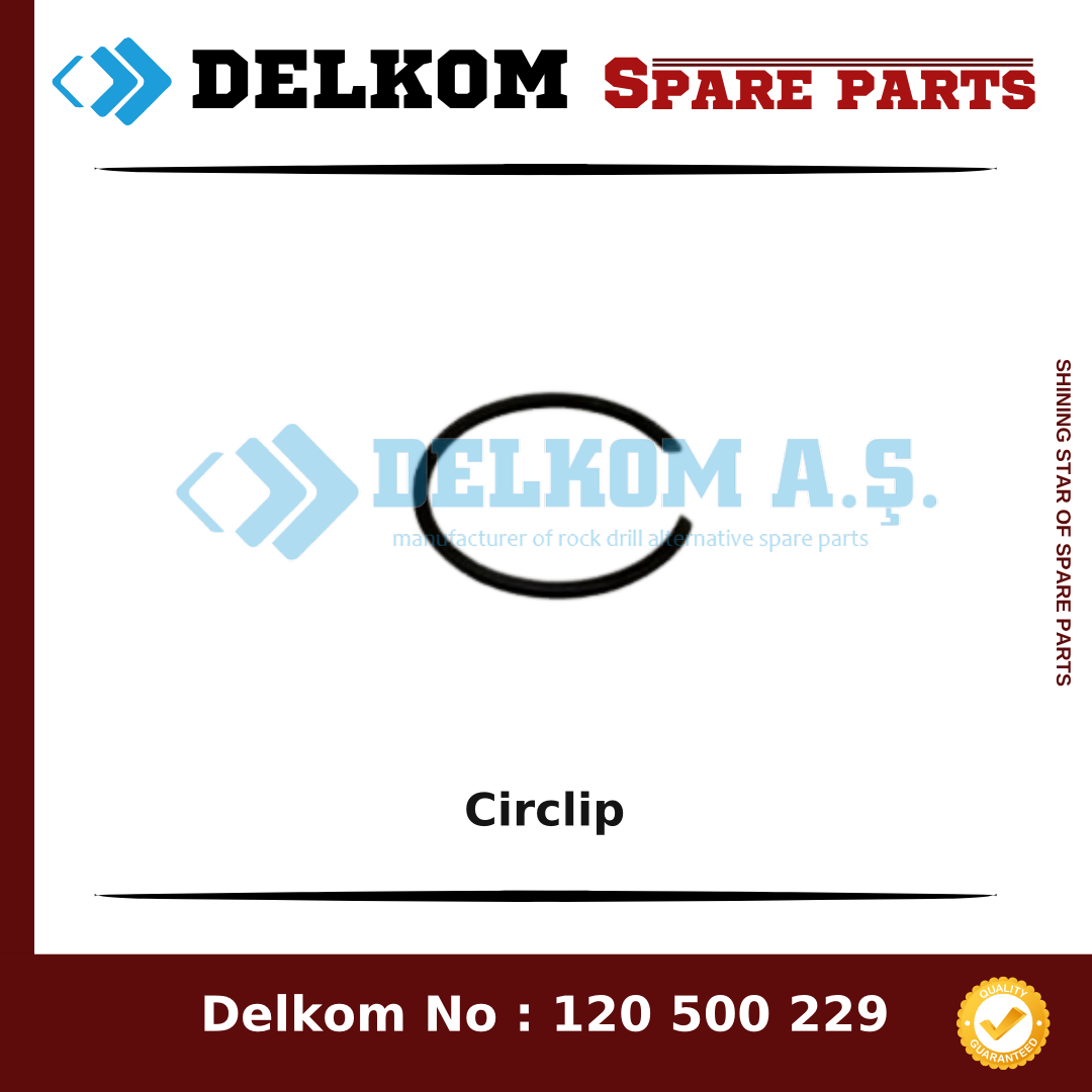 Epiroc Circlip spare part, OEM 3222 3264 62
