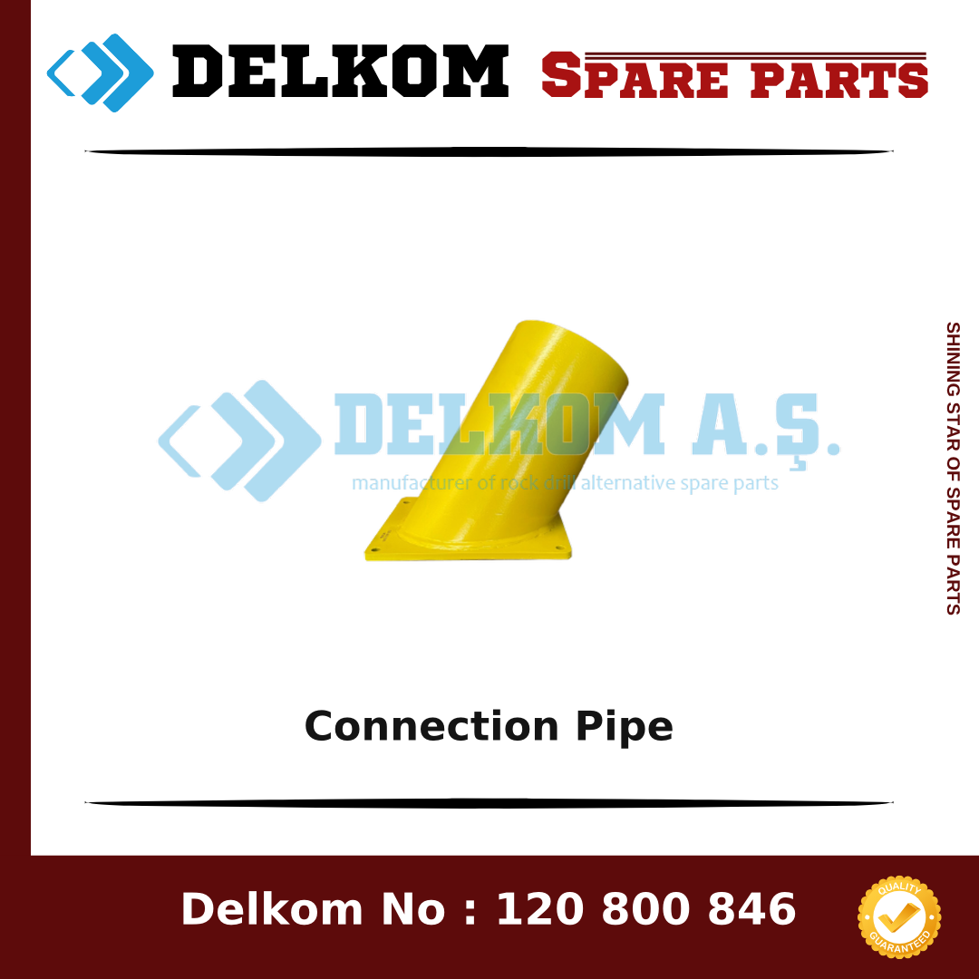 Epiroc Connection Pipe spare part, OEM 3222 3184 67