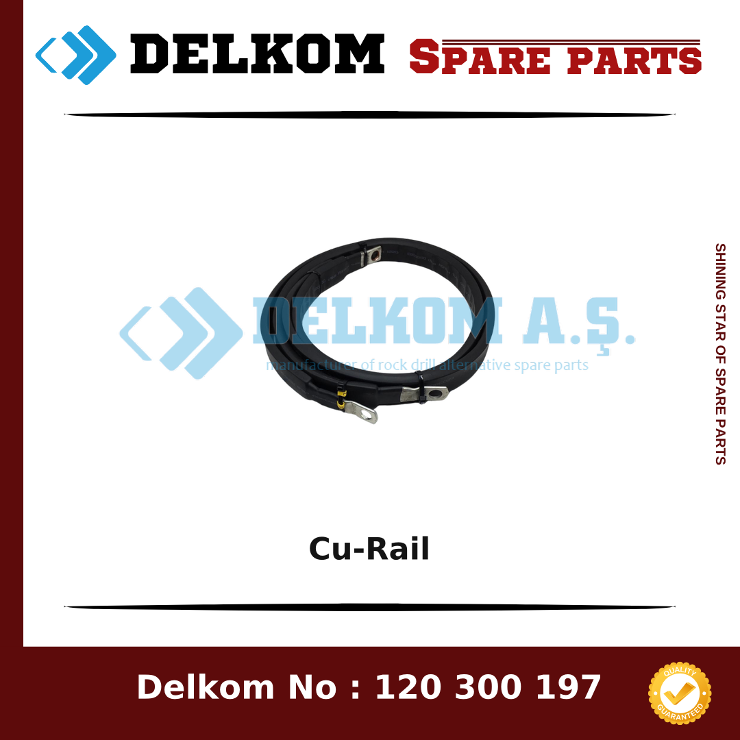 Epiroc Cu-Rail spare part, OEM 9106 1446 66