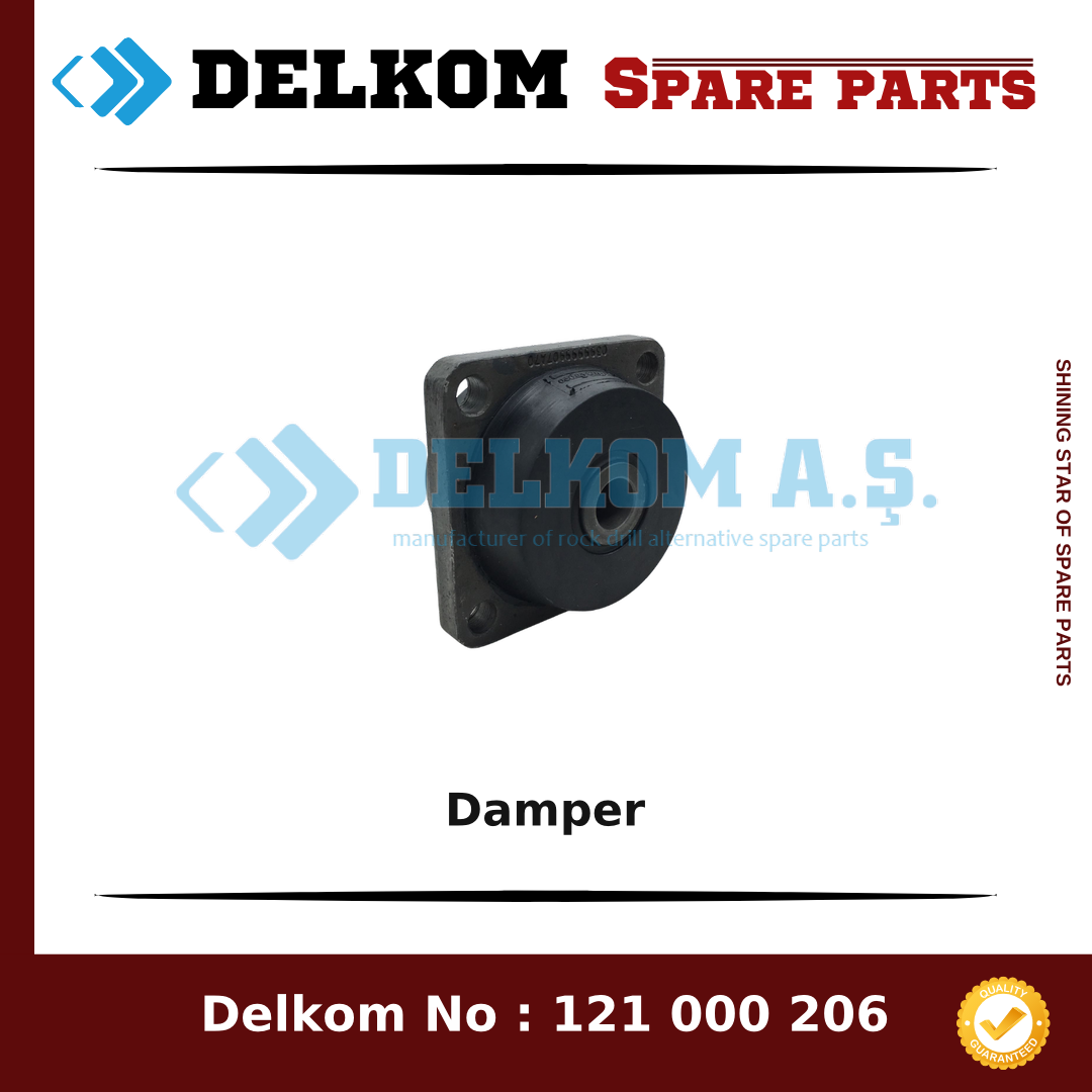Epiroc Damper spare part, OEM 0399 9999 07