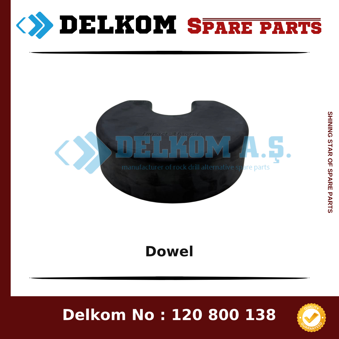 Epiroc Dowel spare part, OEM 3128 3035 27