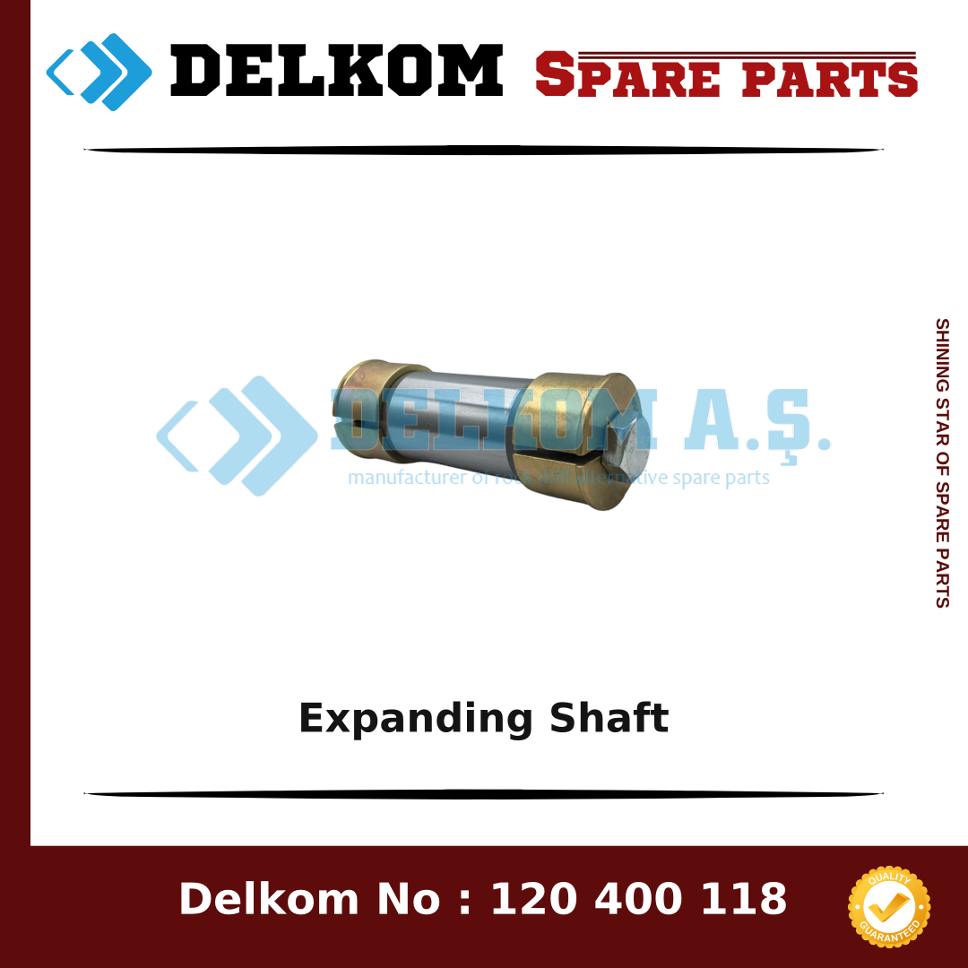 Epiroc Expanding Shaft spare part, OEM 3125 4952 80