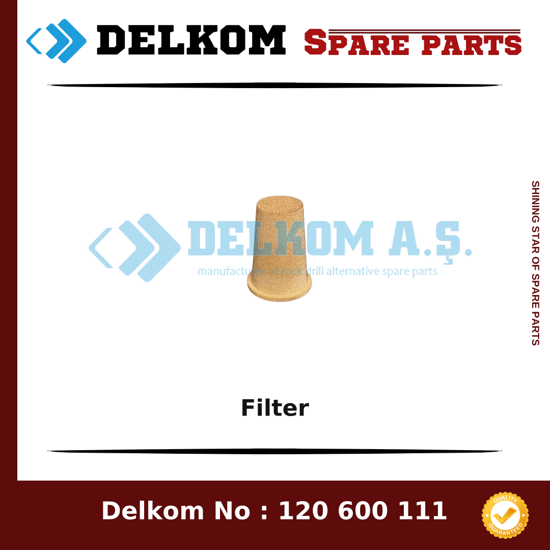 Epiroc Filter spare part, OEM 1012 0356 00