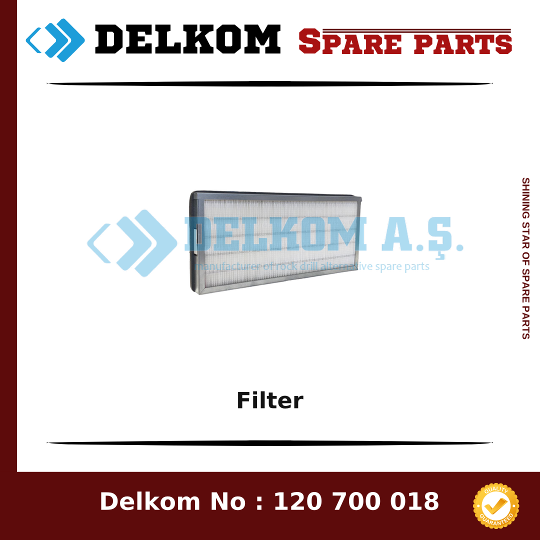 Epiroc Filter spare part, OEM 3222 3253 76