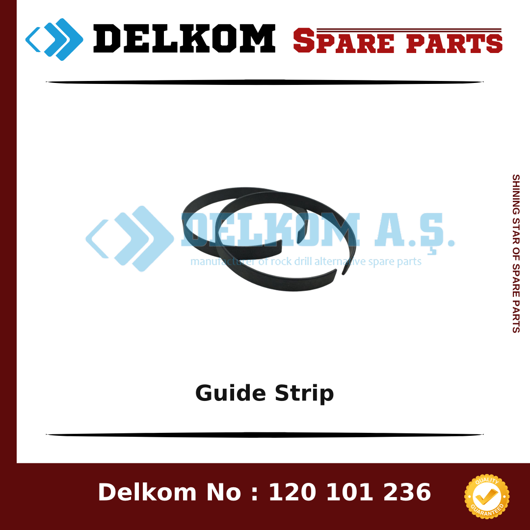 Epiroc Guide Strip spare part, OEM 4350 2650 13