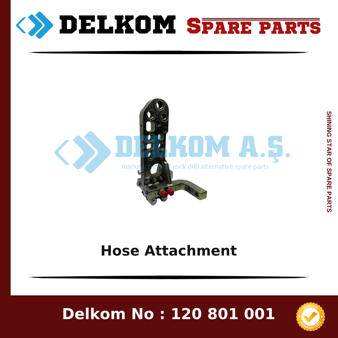 Epiroc Hose Attachment spare part, OEM 3128 0007 81