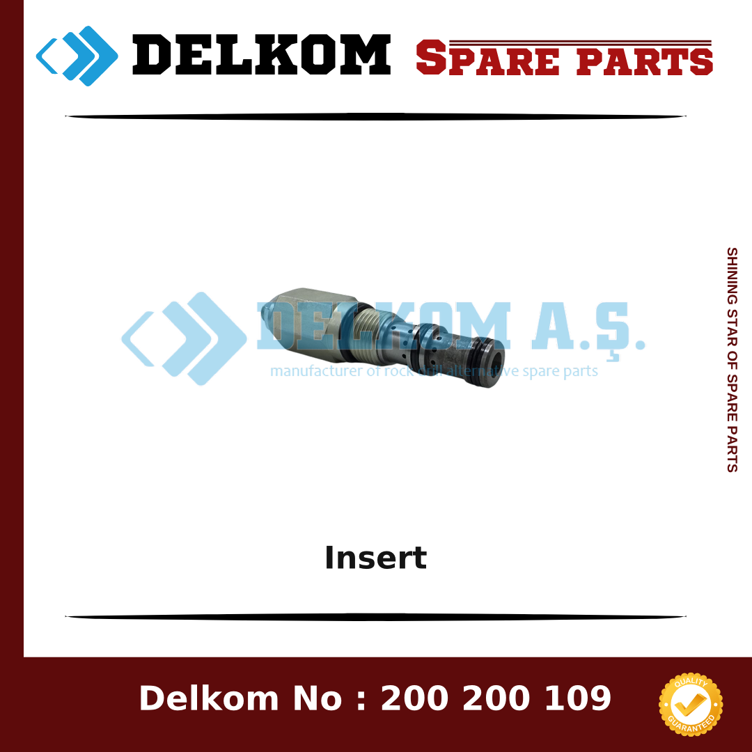 Epiroc Insert spare part, OEM 3128 3023 71