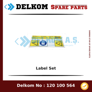 Epiroc Label Set spare part, OEM 3115 2712 90