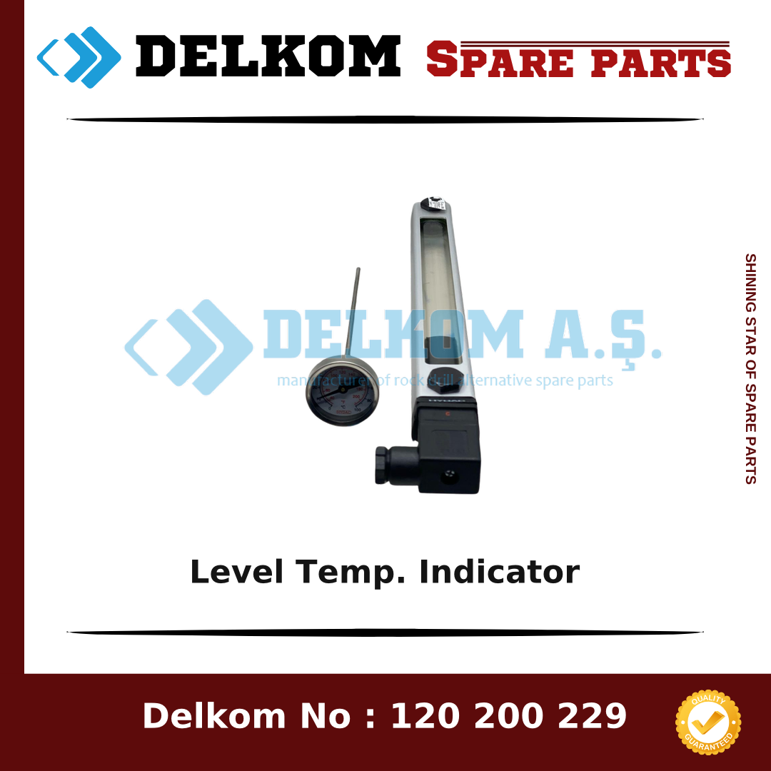 Epiroc Level Temp. Indicator spare part, OEM 5112 2931 00