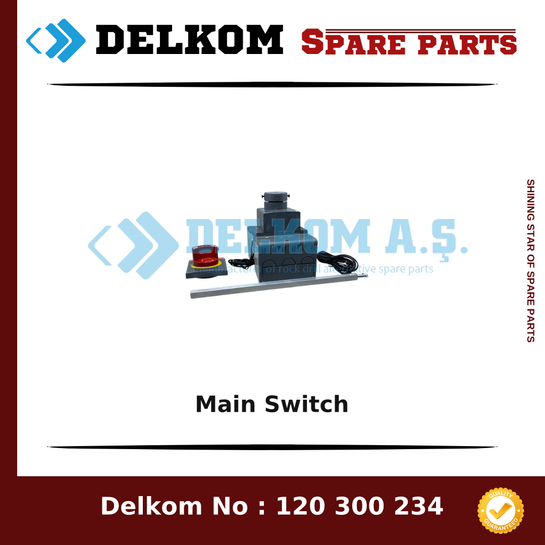 Epiroc Main Switch spare part, OEM 3176 0003 89