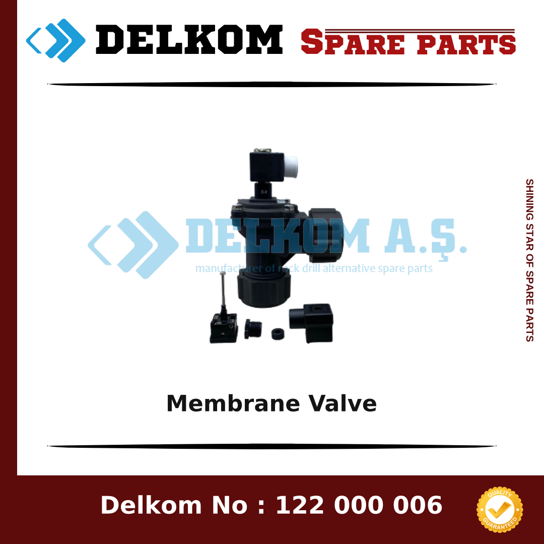 Epiroc Membrane Valve spare part, OEM 3222 0438 00