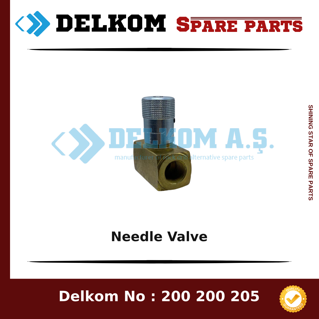Epiroc Needle Valve spare part, OEM 3177 3090 10