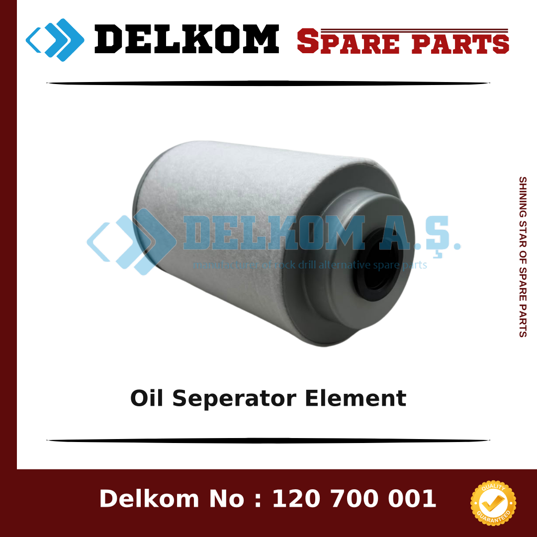 Epiroc Oil Seperator Element spare part, OEM 1604 0382 00