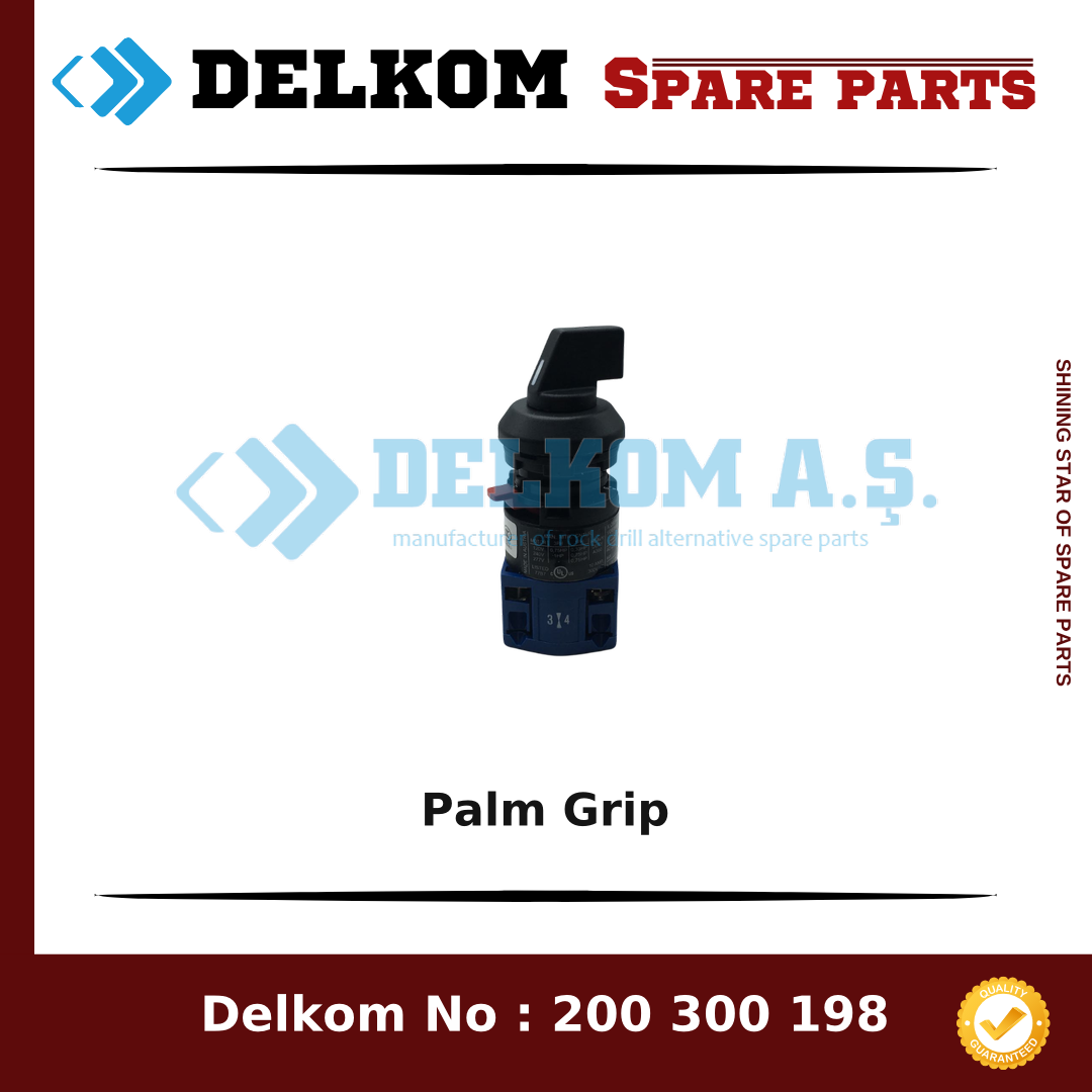 Epiroc Palm Grip spare part, OEM 3217 0013 01