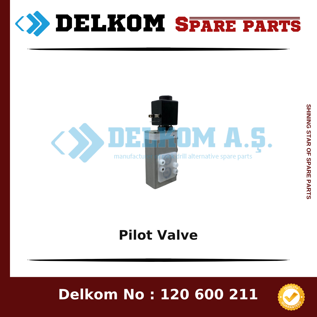 Epiroc Pilot Valve spare part, OEM 3222 3307 66