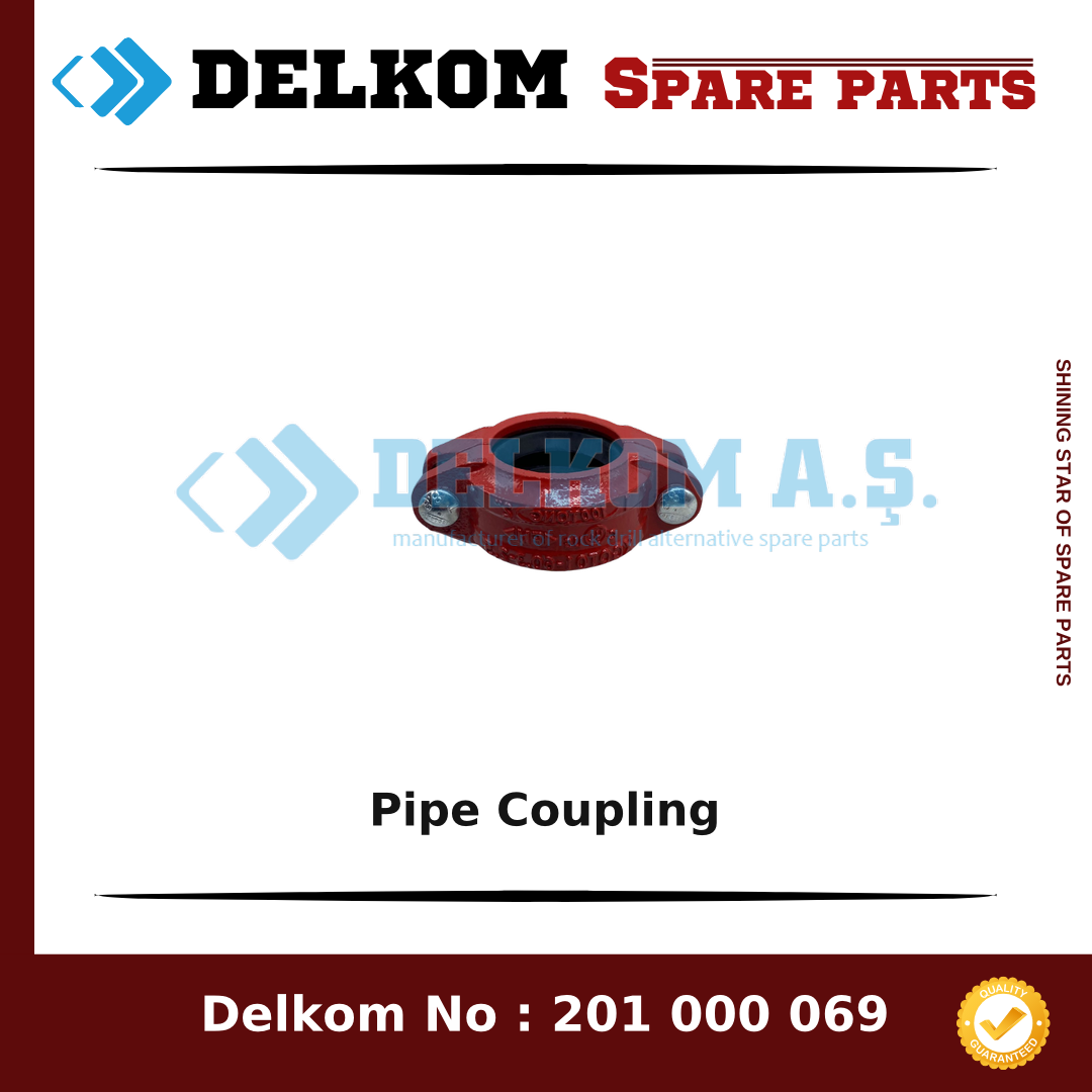 Epiroc Pipe Coupling spare part, OEM 0634 1000 59