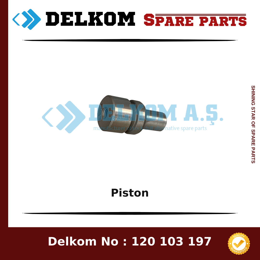 Epiroc Piston spare part, OEM 3115 5000 33
