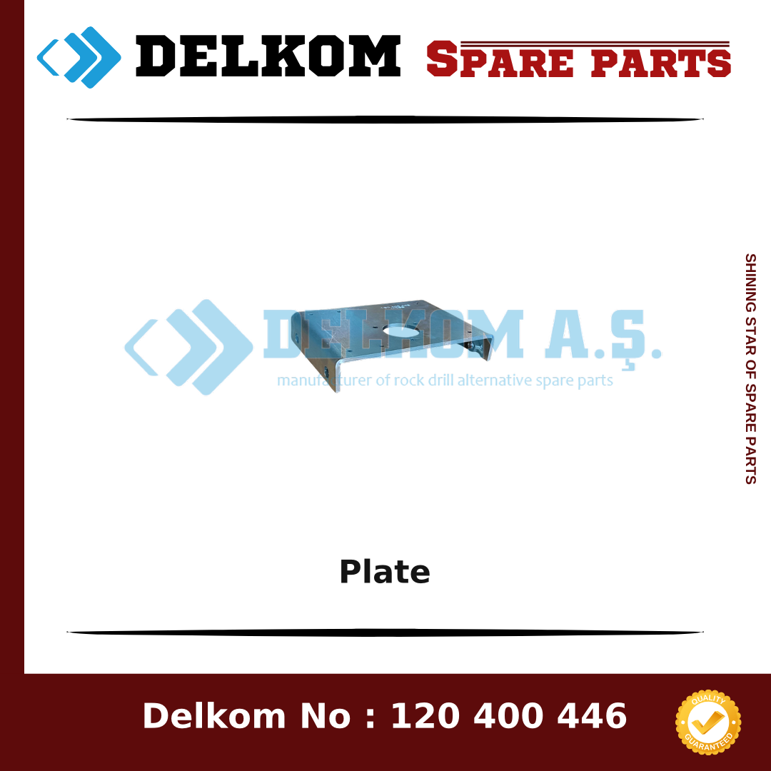 Epiroc Plate spare part, OEM 3222 3253 07