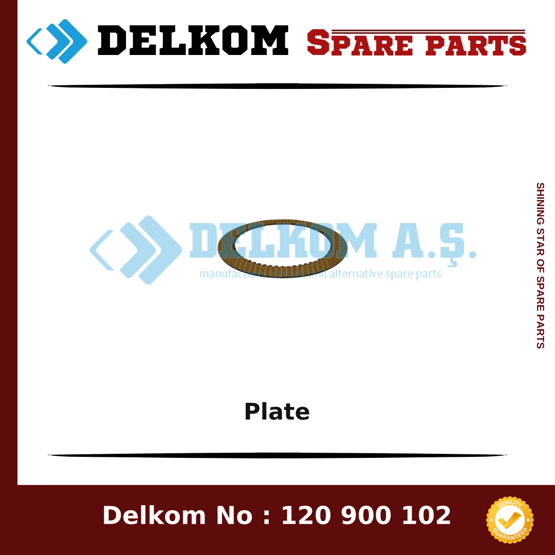 Epiroc Plate spare part, OEM 5542 0043 00