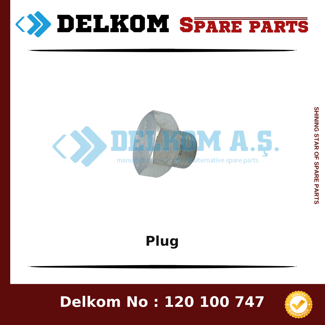 Epiroc Plug spare part, OEM 3115 0263 00