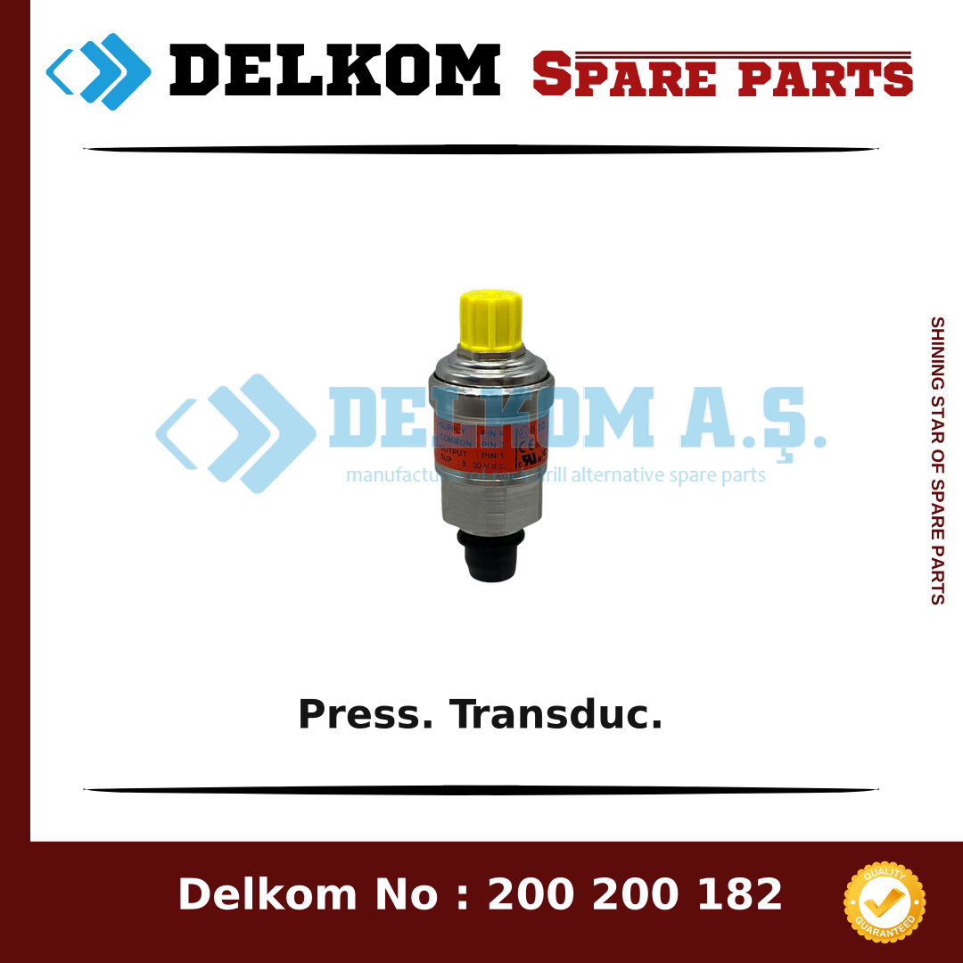 Epiroc Press. Transduc. spare part, OEM 9106 1856 07