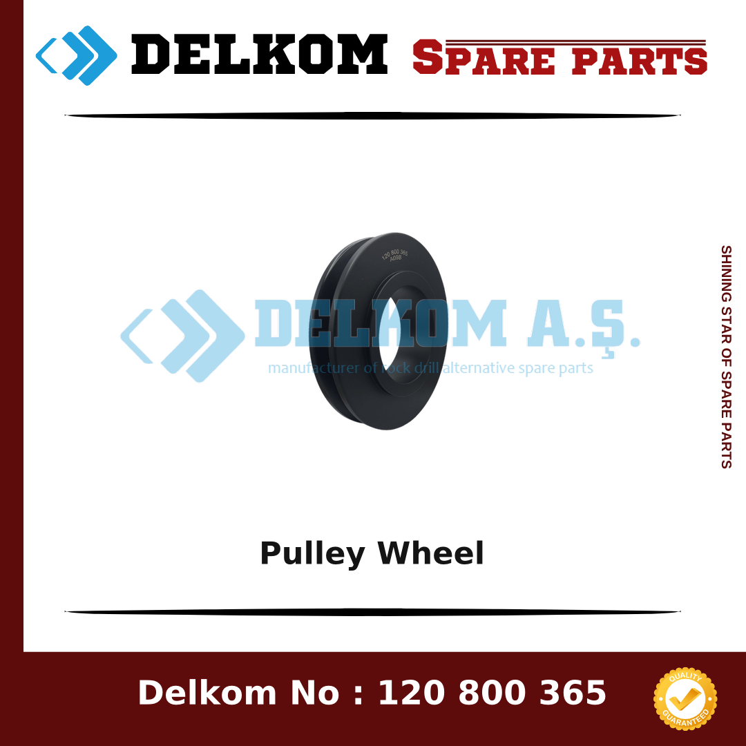 Epiroc Pulley Wheel spare part, OEM 3128 3021 39