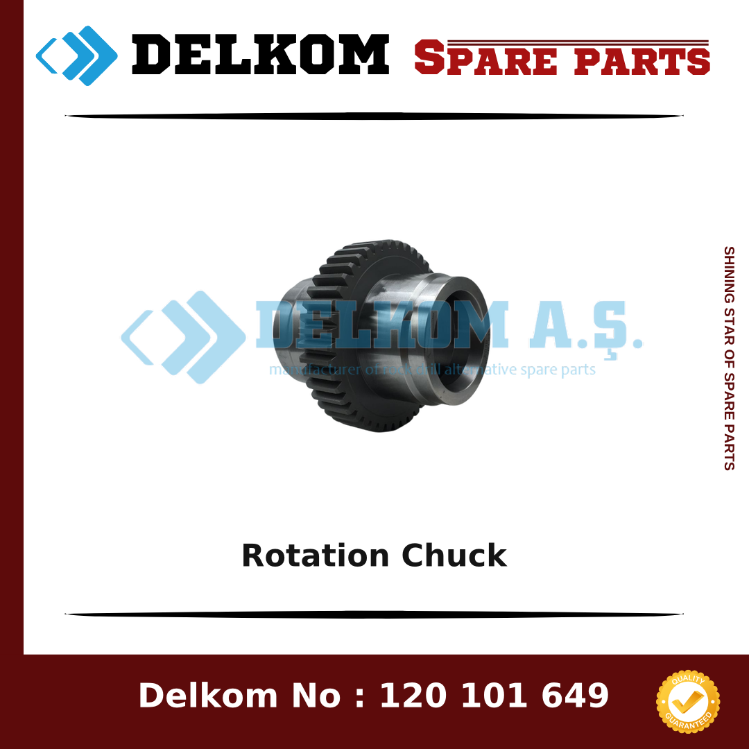 Epiroc Rotation Chuck spare part, OEM 3115 2431 00
