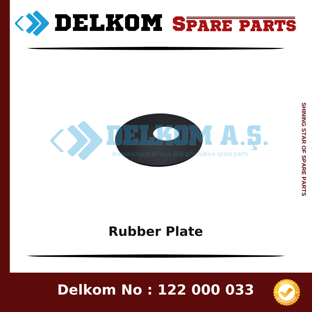 Epiroc Rubber Plate spare part, OEM 3214 6235 01
