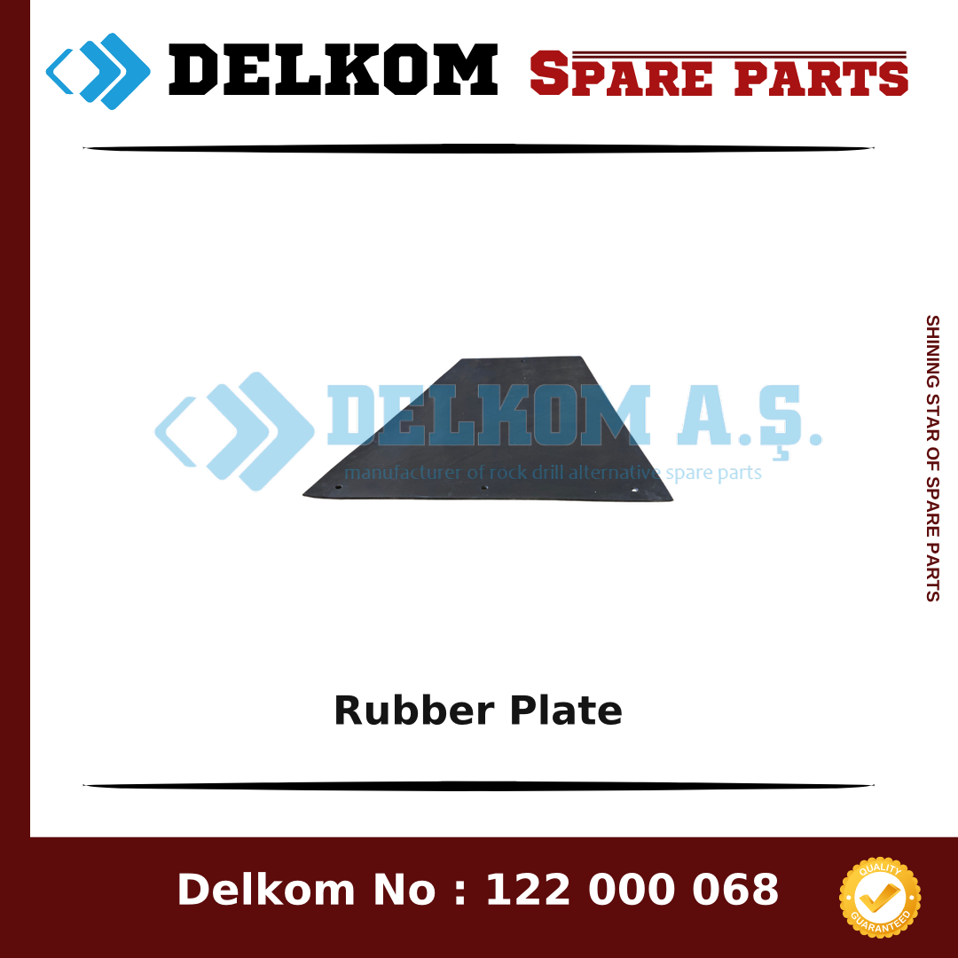 Epiroc Rubber Plate spare part, OEM 3222 3324 27