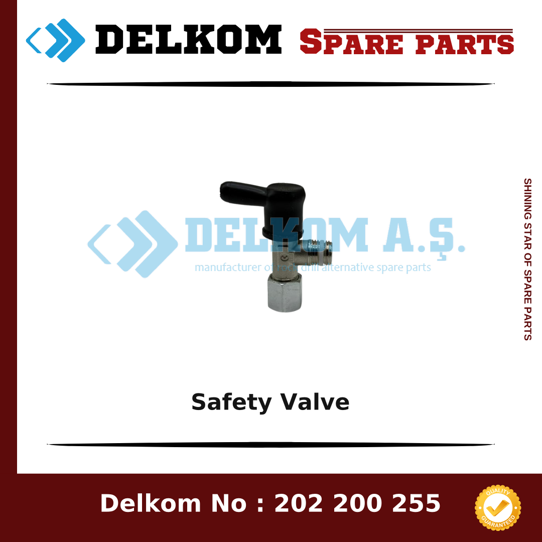 Epiroc Safety Valve spare part, OEM 3128 2538 02