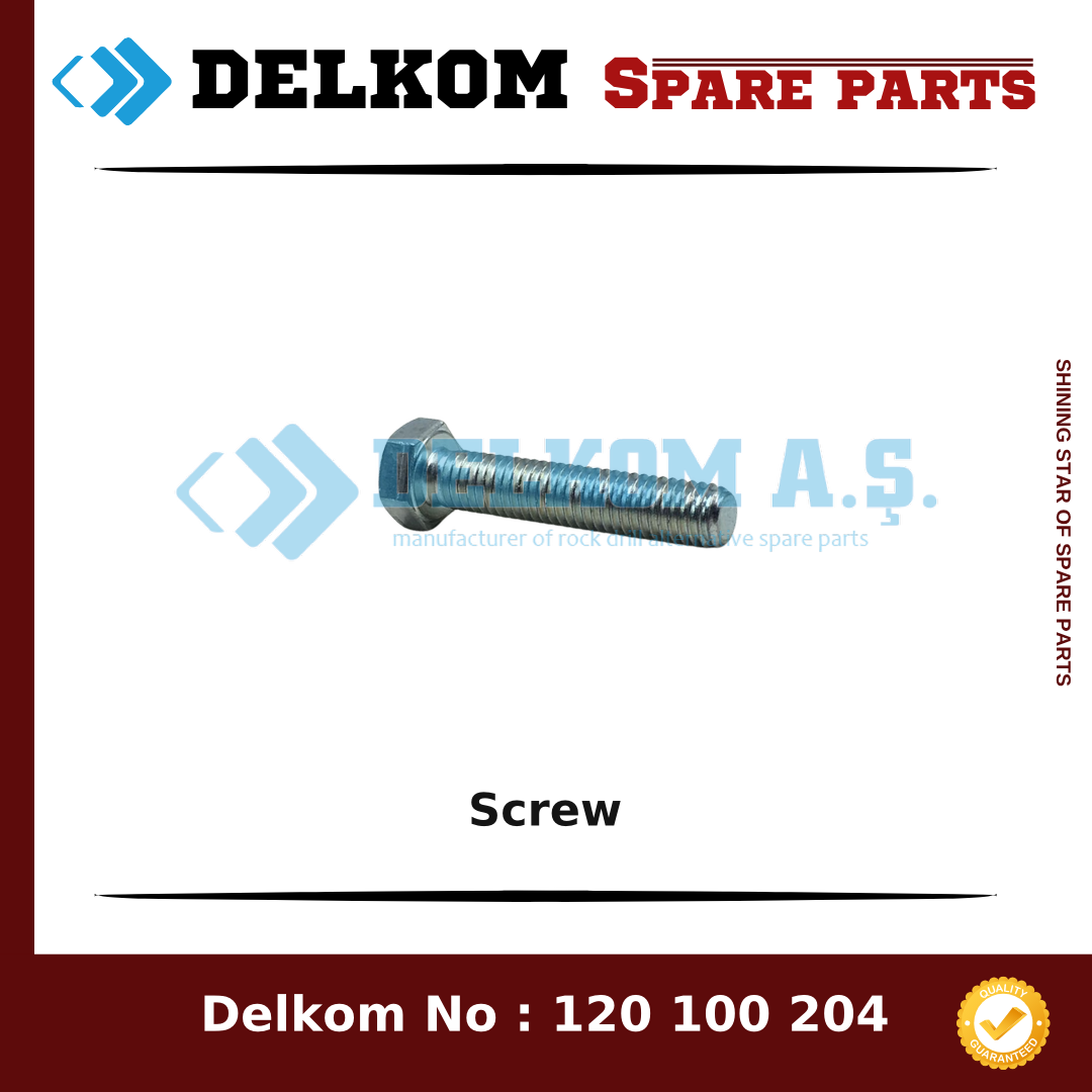 Epiroc Screw spare part, OEM 0147 1328 03